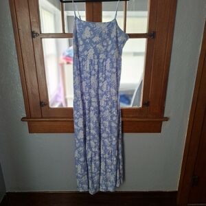 SO floral maxi t shirt dress